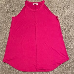 Zenana Outfitters Hot Pink Tank Top
